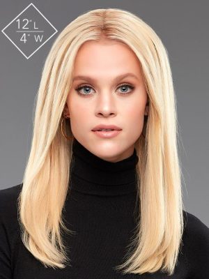 easiPieces 12 L x 4 W | Remy Human Hair Piece (1 Piece)