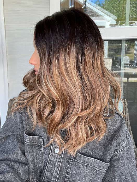 Balayage Beauty | Synthetic Lace Front Wig (Mono Top) - Image 8