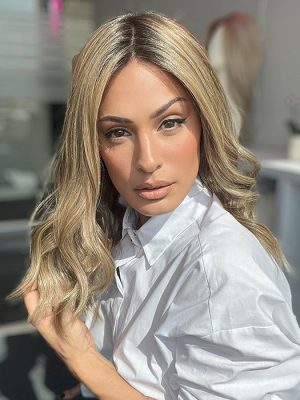 Corey | Human Hair / Synthetic Blend Lace Front Wig (Hand Tied)