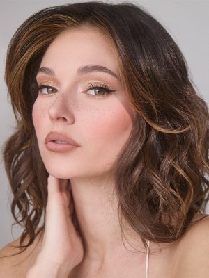 Medium Wavy TP Mono | Synthetic Hair Topper (Mono Top)