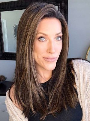 Veronica | Human Hair/ Synthetic Blend Wig (Mono Top)