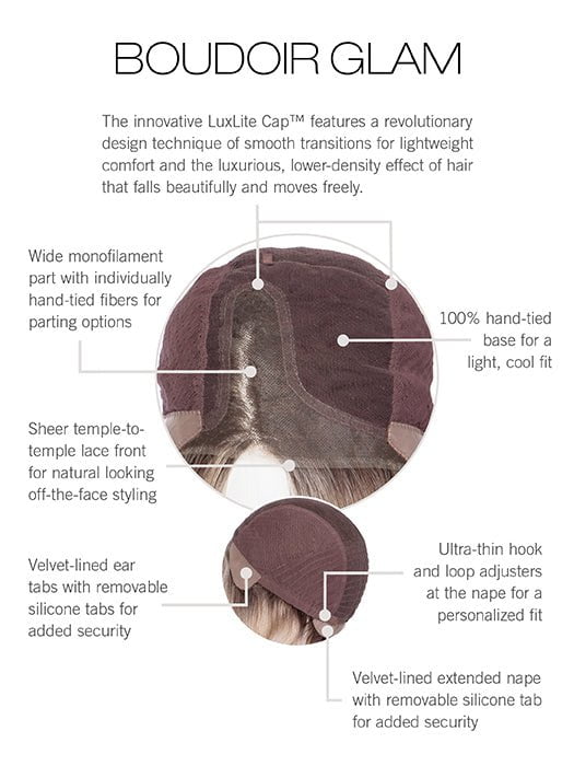 Boudoir Glam | Petite/Average | Synthetic Lace Front Wig (Hand-Tied) - Image 14