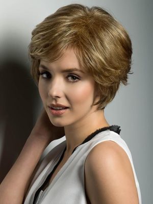 Mono Wiglet 36-LF | Synthetic Lace Front Hair Piece (Mono Top)