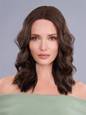 Top Trend Lace Wavy 14 | Synthetic Lace Front Hair Topper (Mono Top)