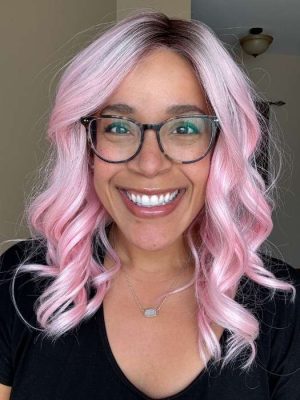 How Pink It Is | Synthetic Lace Front Wig (Mono Part)