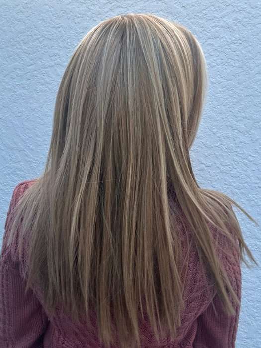 Veronica | Human Hair/ Synthetic Blend Wig (Mono Top) - Image 10