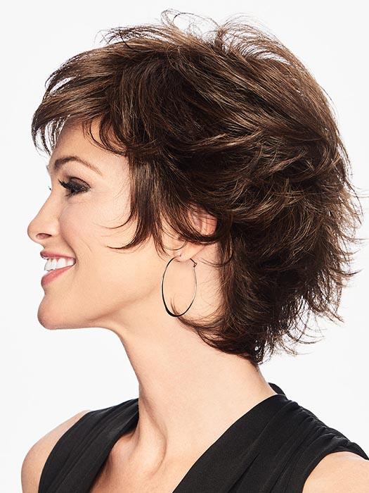 Textured Flip Wig | HF Synthetic Wig - Image 4